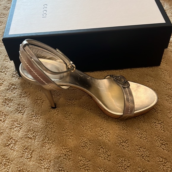 Gucci Sandal Heels Size 9B - Picture 5 of 5